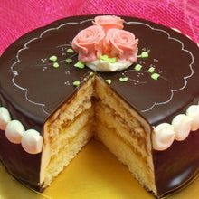 画像をギャラリービューアに読み込む, チョコレートバタークリームケーキ