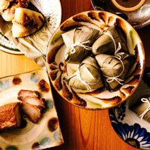 画像をギャラリービューアに読み込む, 琉球ちまき「うずら」4個&あぐ〜焼豚2本セット