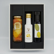 画像をギャラリービューアに読み込む, ピクルスとオリーブオイル