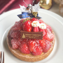 画像をギャラリービューアに読み込む, 【クリスマス限定】贅沢苺のストロベリーチーズタルト 14センチ