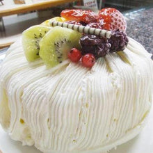 画像をギャラリービューアに読み込む, 生クリームたっぷりふわふわシフォンケーキ