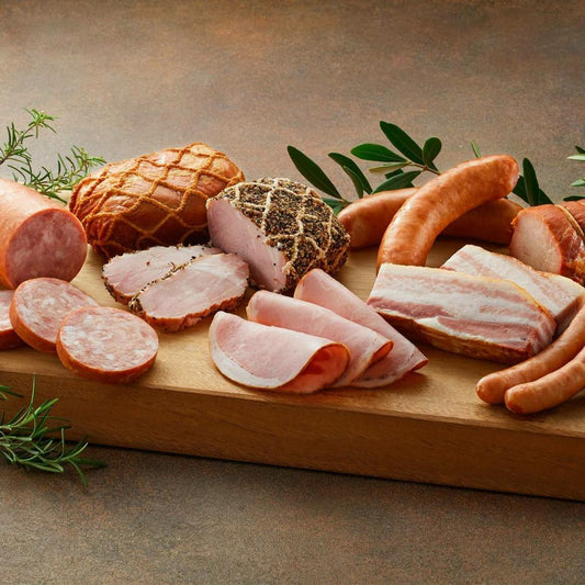 ソーセージとハム