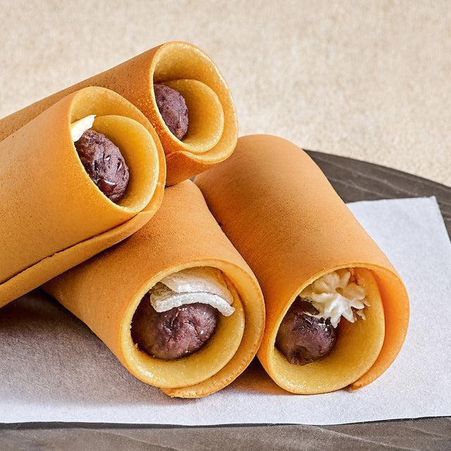 新商品～あん巻き～6本入り（粒あん・粒あんもち） | 和果 北堀江店