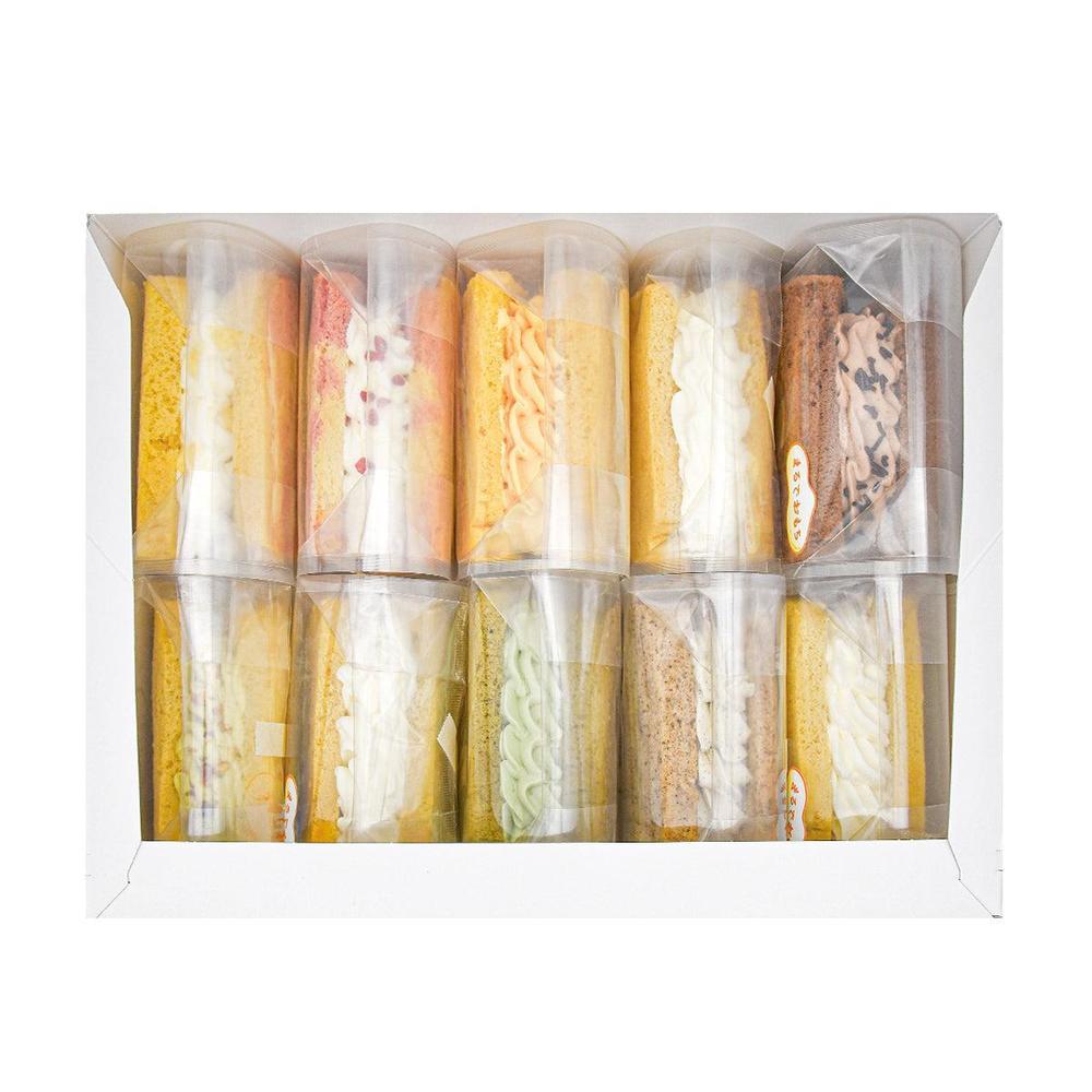シフォンケーキ型 6個セット もちもち小麦シフォンケーキ「モフォン」アソートセット(6個入/8個入