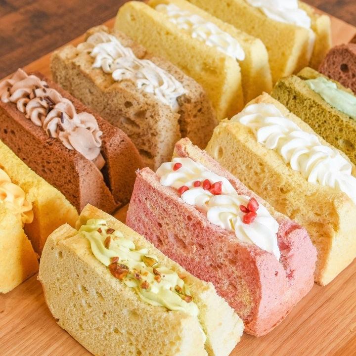 もちもち小麦シフォンケーキ「モフォン」アソートセット(6個入/8個入