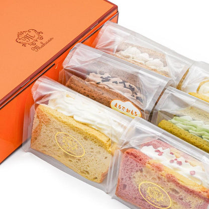 もちもち小麦シフォンケーキ「モフォン」アソートセット(6個入/8個入/10個入) | パティスリー魔法庵