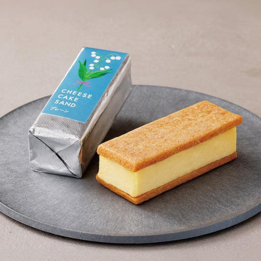 武蔵野茶房 チーズケーキサンド - CHEESECAKE SAND - プレーン 6本入