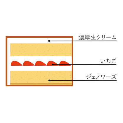 【送料込】ティアラ付き デコレーションケーキ 5号（誕生日・推し活・バースデー・映え）