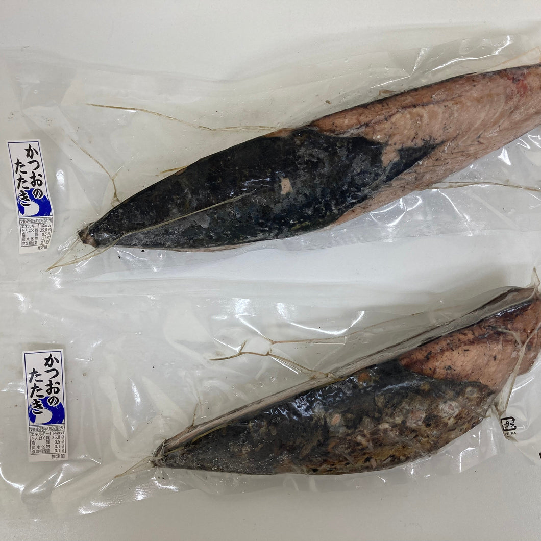 一本釣りかつおたたき　2本入、タレ付(4袋) | ASIA MARINE （アジアマリン）