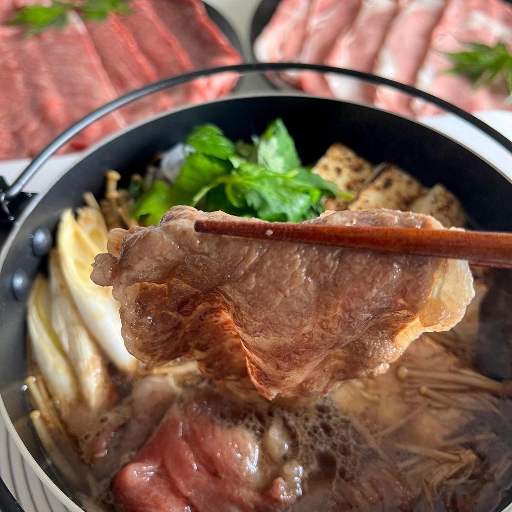 送料無料】やまぐち和牛 燦 すき焼き食べ比べセット500g | 厳選肉専門