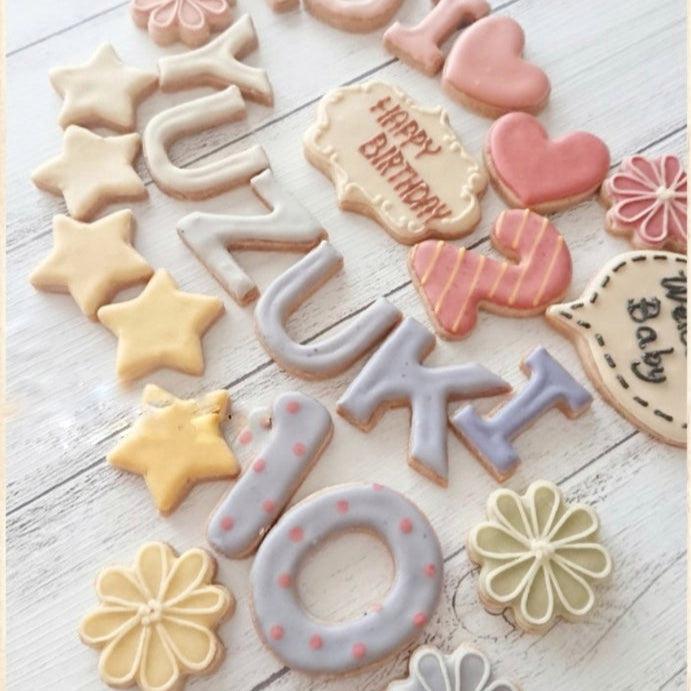 送料無料】セミオーダー＊天然色素＊アイシングクッキー | Hako's