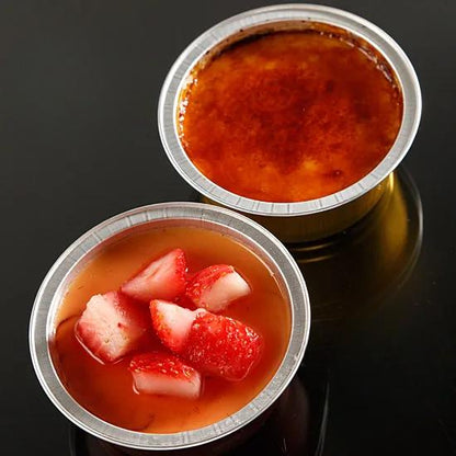 とろけるブリュレ&とちおとめのカタラーナ 各4個入 食べ比べセット | 御菓子処 太田屋