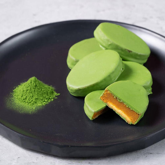 安納芋トリュフ「抹茶」チョコレート 5個入 | スイーツファクトリー・スリーズ