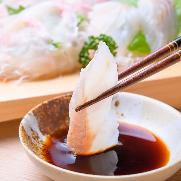 活き〆鯛