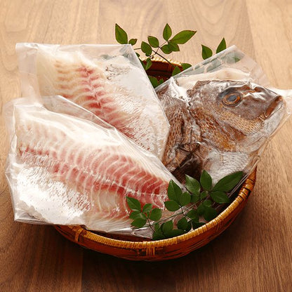 超お得！活き〆鯛2尾セット
