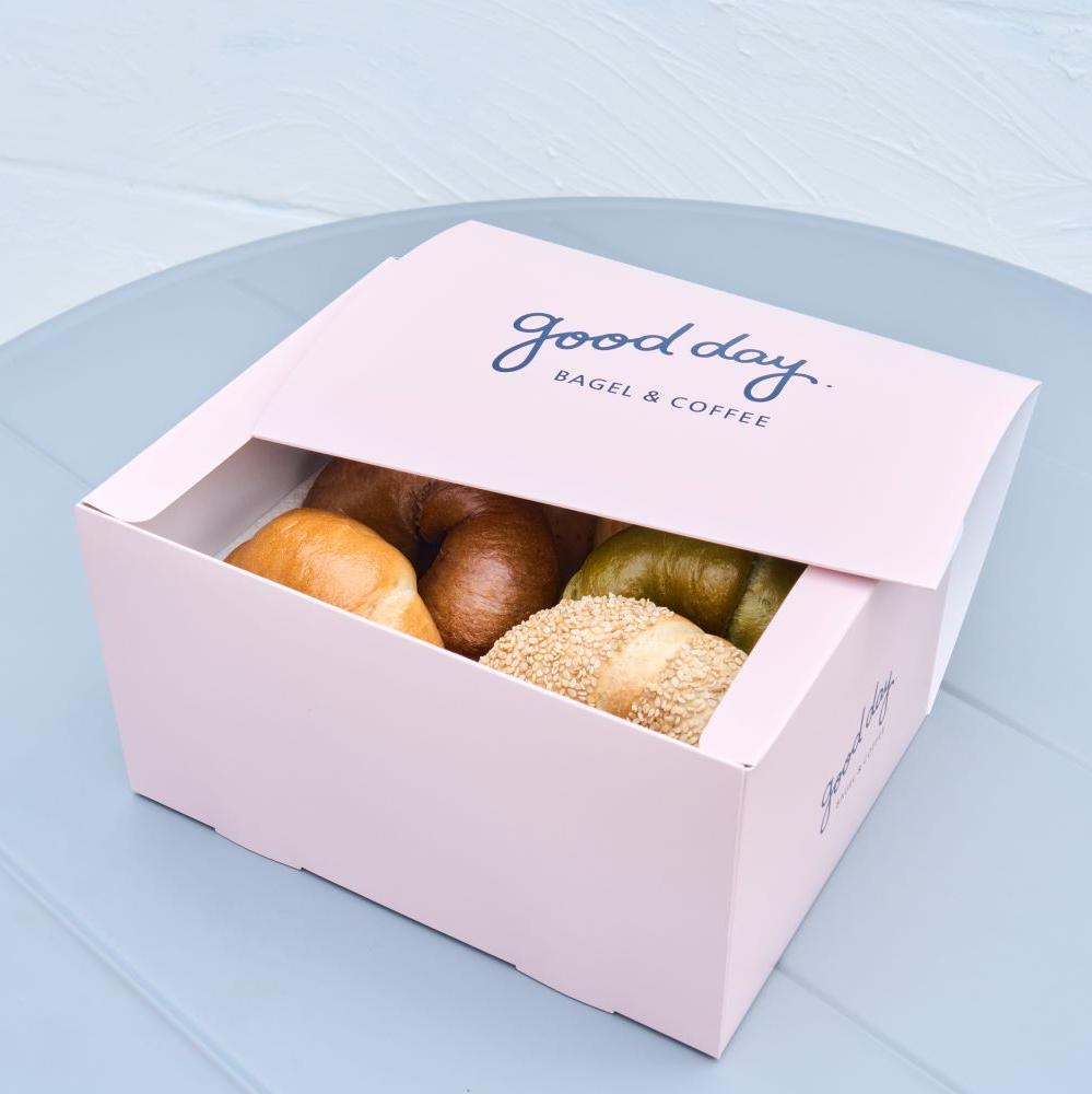 【送料無料】ベーグル★6個セット オリジナルBOX入り | Good Day Bagel & Coffee（グッドデイベーグルアンドコーヒー）