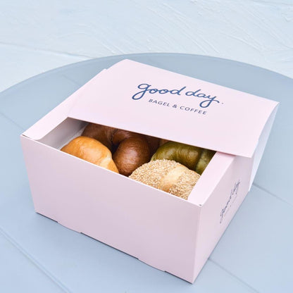 【送料無料】ベーグル★6個セット オリジナルBOX入り | Good Day Bagel & Coffee（グッドデイベーグルアンドコーヒー）