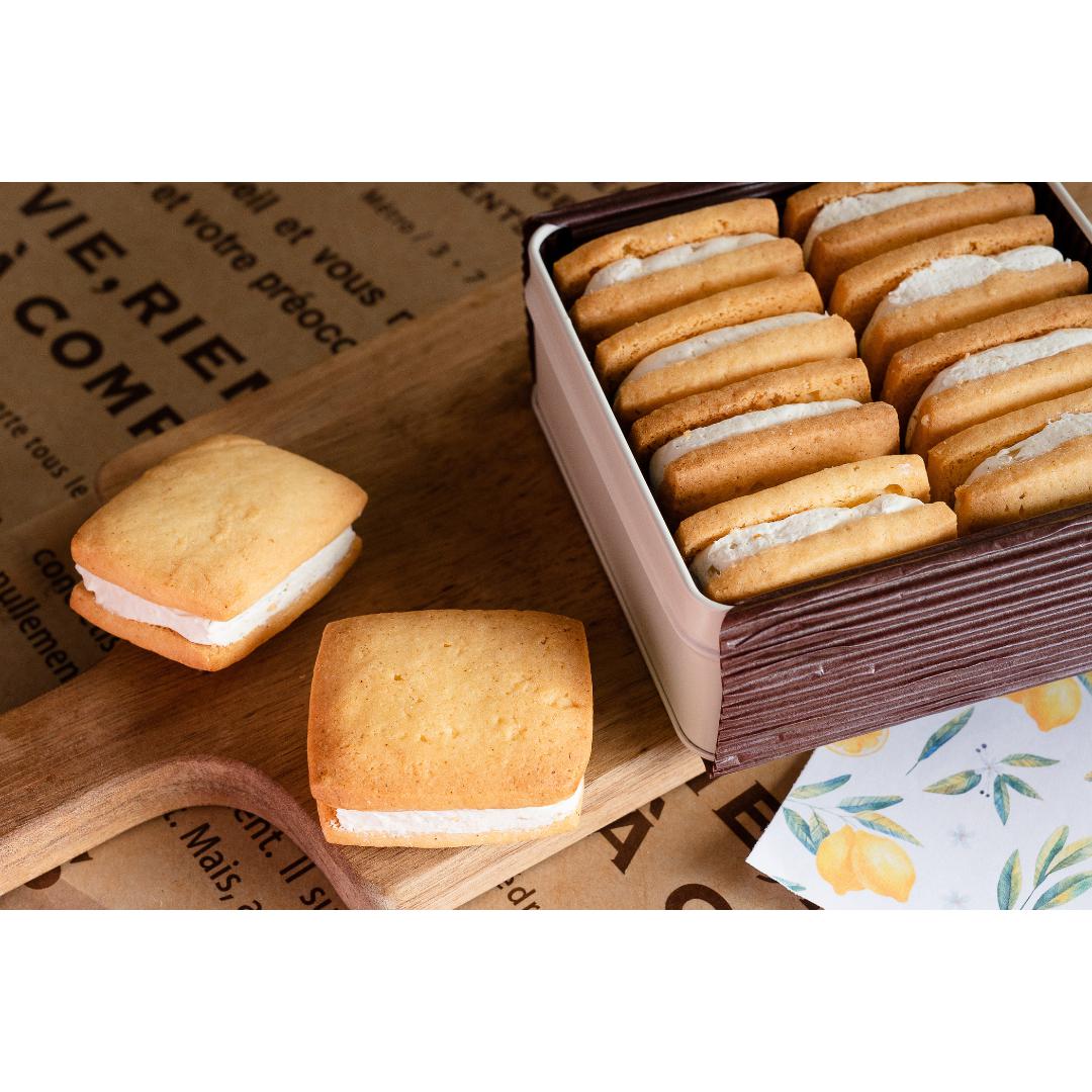 レモンバターサンドクッキーギフト缶 | fruitier plus＋