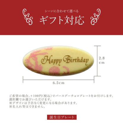 誕生日プレート