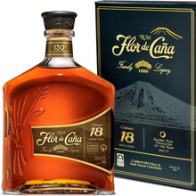 画像をギャラリービューアに読み込む, フロール デ カーニャ 18年熟成（Flor de Cana 18年 RUM） 40% 700ml
