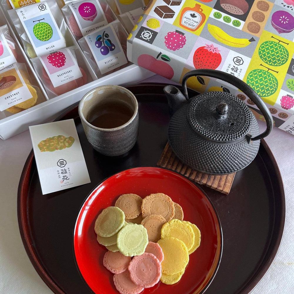 iroiro菓 ～みやび～ 12種類 | 京せんべい 雅苑