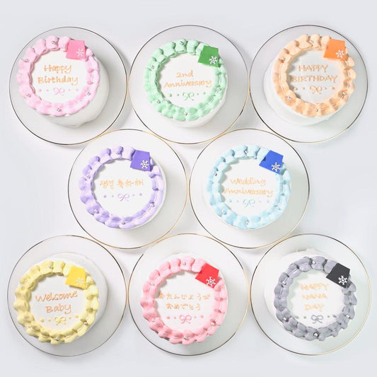 雪だるまセンイルケーキ