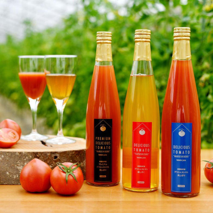 デリシャストマトジュース飲み比べ3本セット