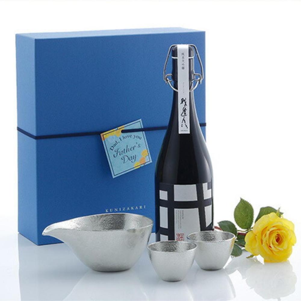 我逢人と能作 酒器 片口セット