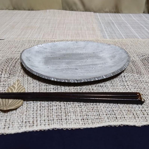 布目楕円皿