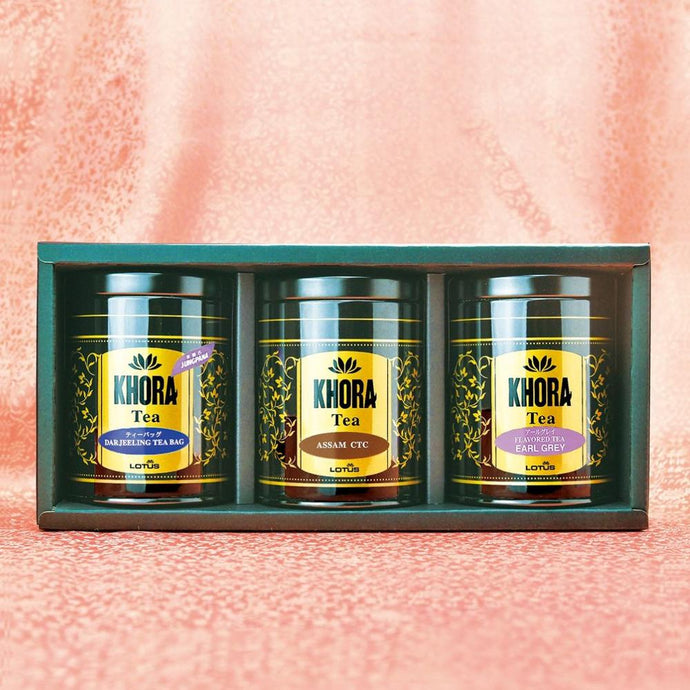 ダージリンティー、アッサムティー、アールグレイ3種ティーバッグセット