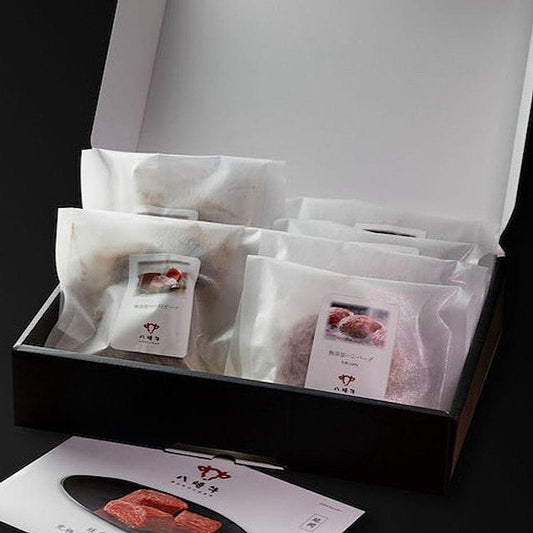 八崎牛のハンバーグ&無添加ローストビーフセット