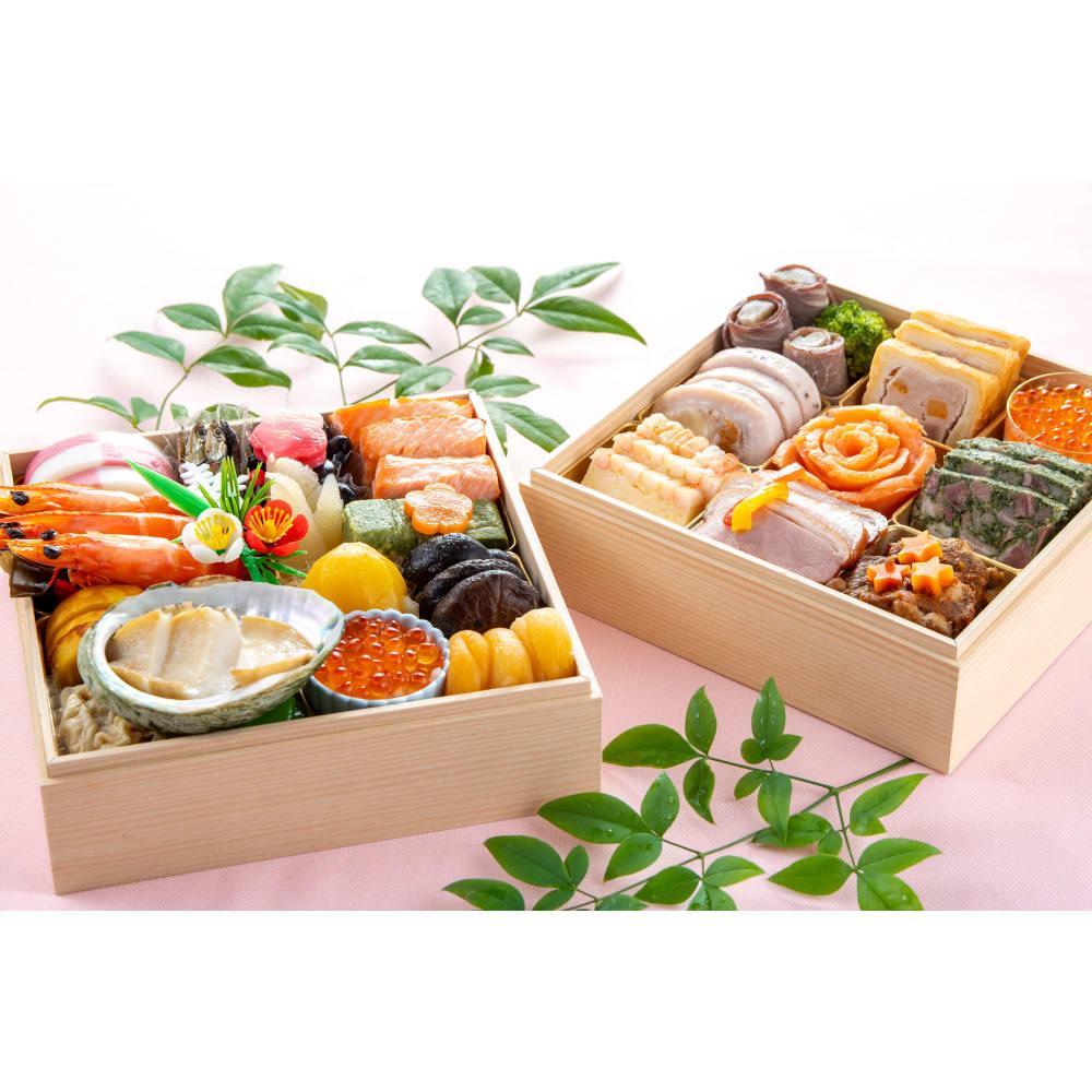 糖質に配慮　和洋二段重おせち　３人前 | 美食良菜