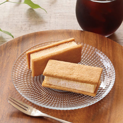 【季節限定】チーズケーキサンド〈 プレーン & れもん 〉セット