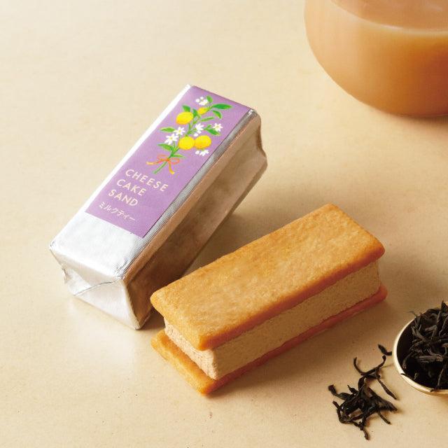 【期間限定】  武蔵野茶房 チーズケーキサンド〈ミルクティー〉 - CHEESECAKE SAND MILK TEA-