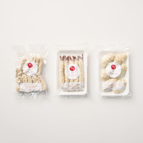 【オーガニックパン粉でつくったフライシリーズ】3種セット