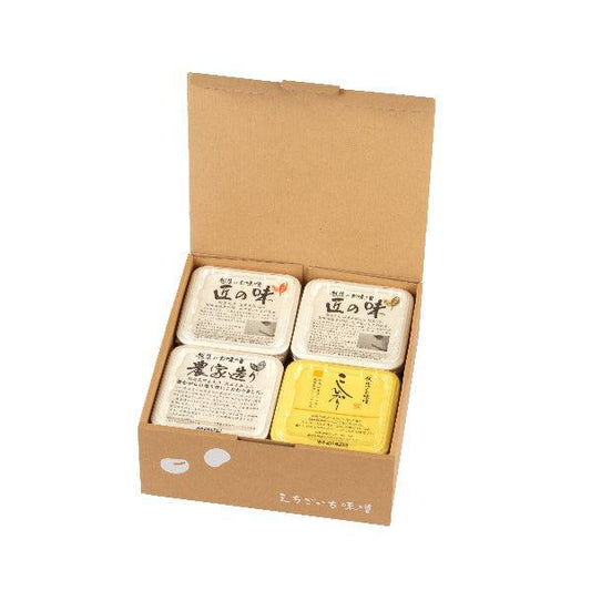 四種のお味噌 味くらべ 奏「かなで」 | えちごいち味噌