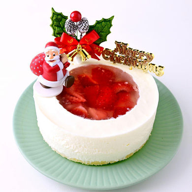 濃厚透明チーズ クリスマスケーキ