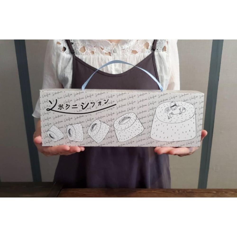 十割そば粉のシフォンケーキ　ギフトボックス