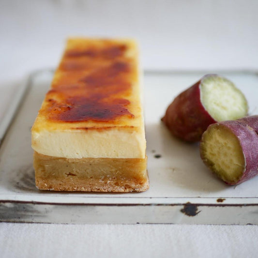 【送料込】芋ようかんブリュレ ～チーズケーキ仕立て～（ホール）