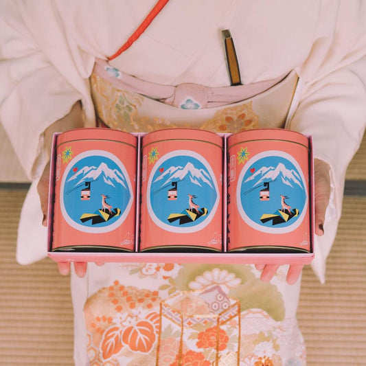 湯の花せんべいAR缶3缶セット