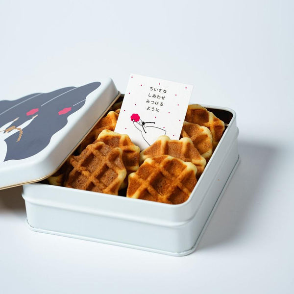 ワッフルつかまえた(plain butter)