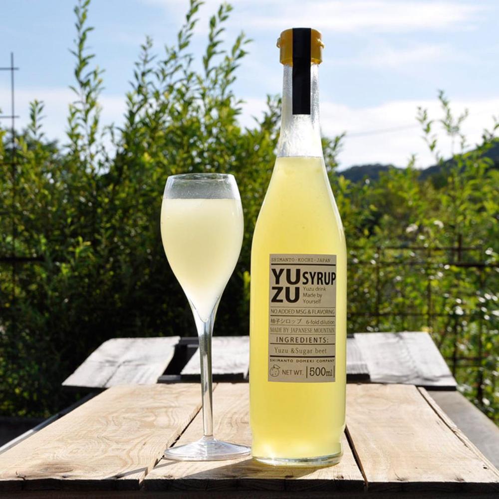 無添加・無香料 ゆずドリンク | しまんと百笑かんぱに株式会社