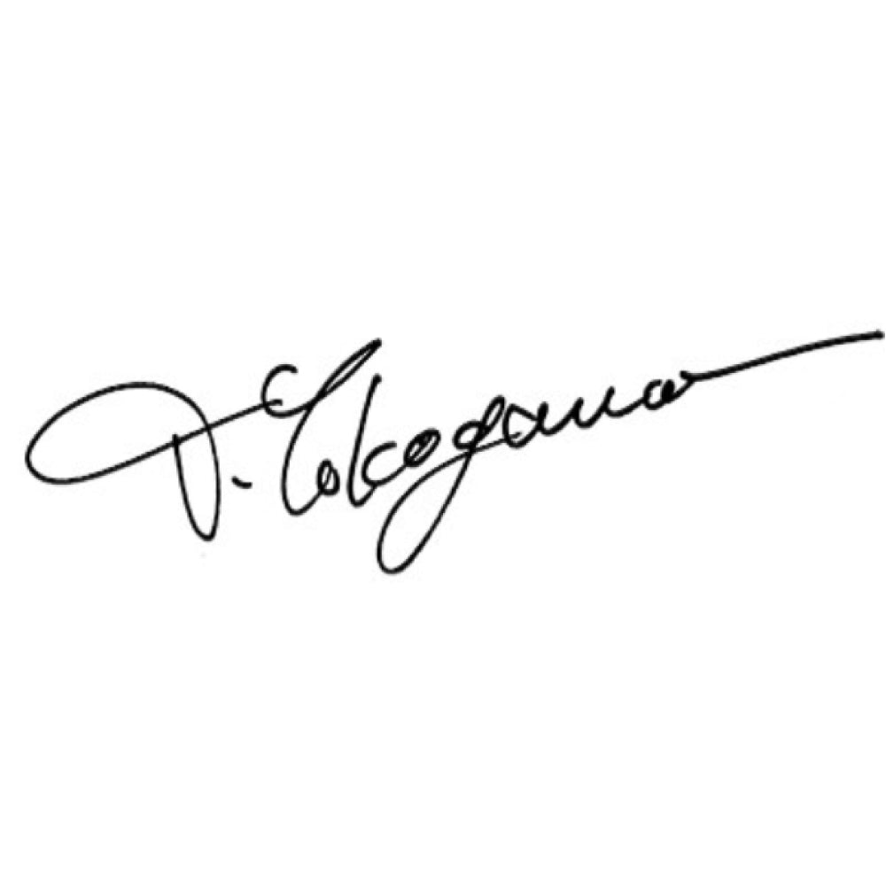 T.YOKOGAWAサイン