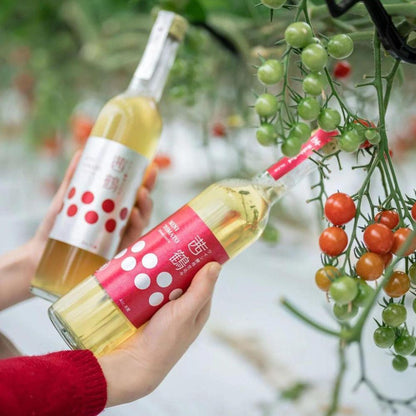 ワイン酵母仕込み茜鶴ミニトマトのお酒