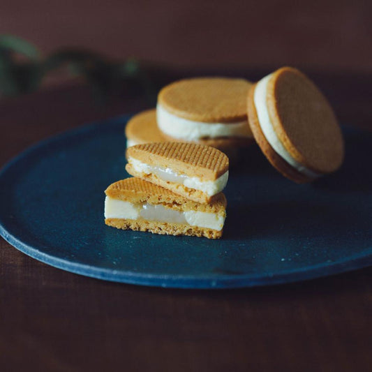 酒粕と柚子のバターサンド