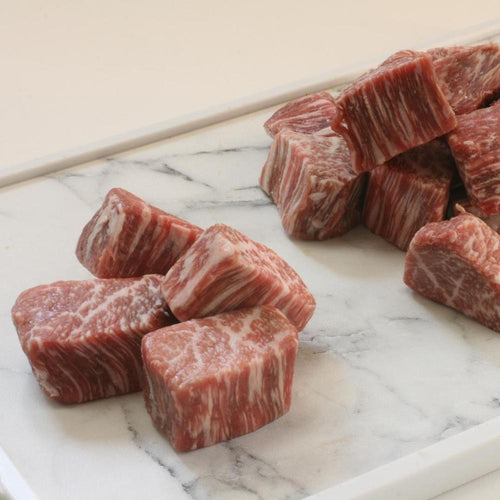 黒毛和牛さいころステーキたっぷりの300g