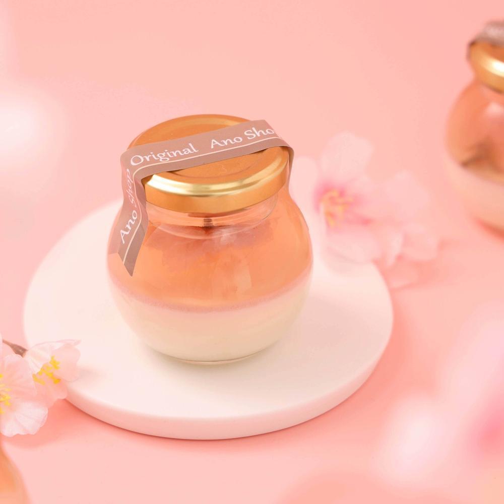 春限定】さくらプリン(3個入/6個入) | 穴太商店