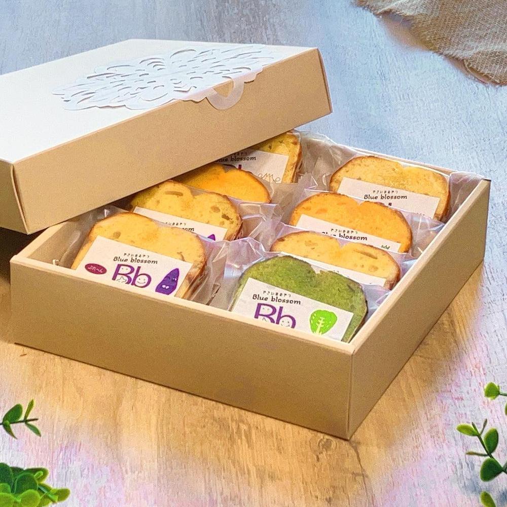 【送料無料】８個入ギフトセット 全８種 野菜たっぷり！しっとりパウンドケーキ | やさいのおやつ ブルーブロッサム