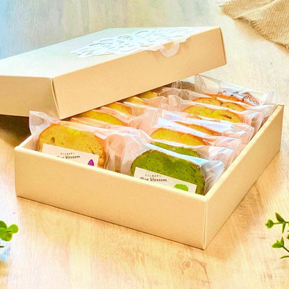 【送料無料】16個入ギフトセット 全８種 野菜たっぷり！しっとりパウンドケーキ | やさいのおやつ ブルーブロッサム