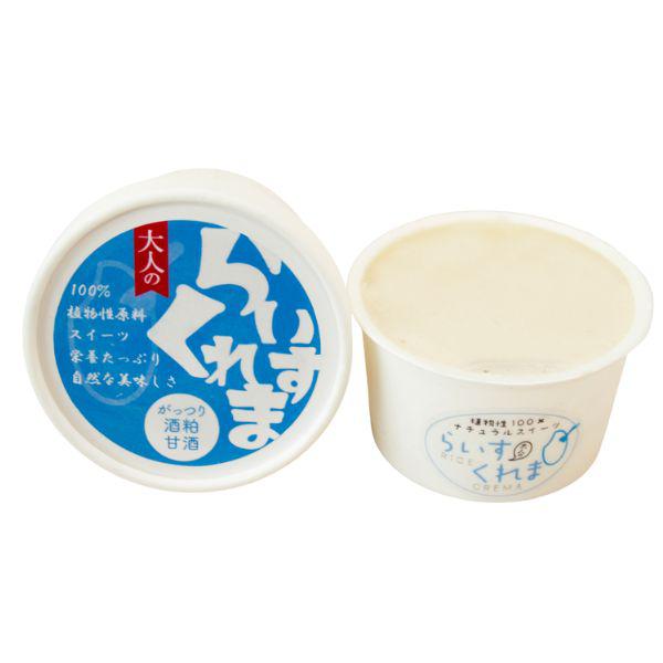 もどきご飯 6個入り 甘いクリーム フローズン甘酒［らいすくれま］ 贅沢甘酒2種 6個セット | まえだ商店